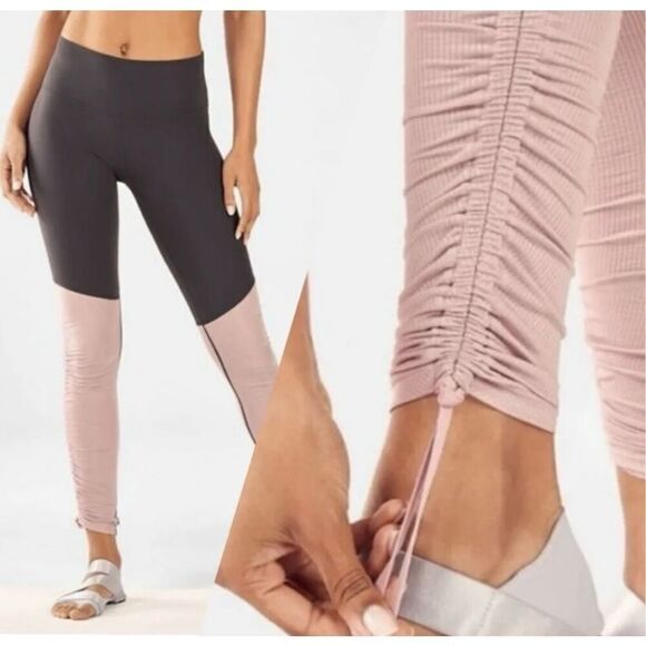 Fabletics Cashel Foldover PureLuxe Legging Purple Size XL NWT - Picture 2 of 10